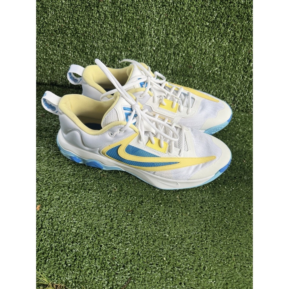 Nike x Giannis Immortality 3 White Light Photo Blue Shoes Size 13